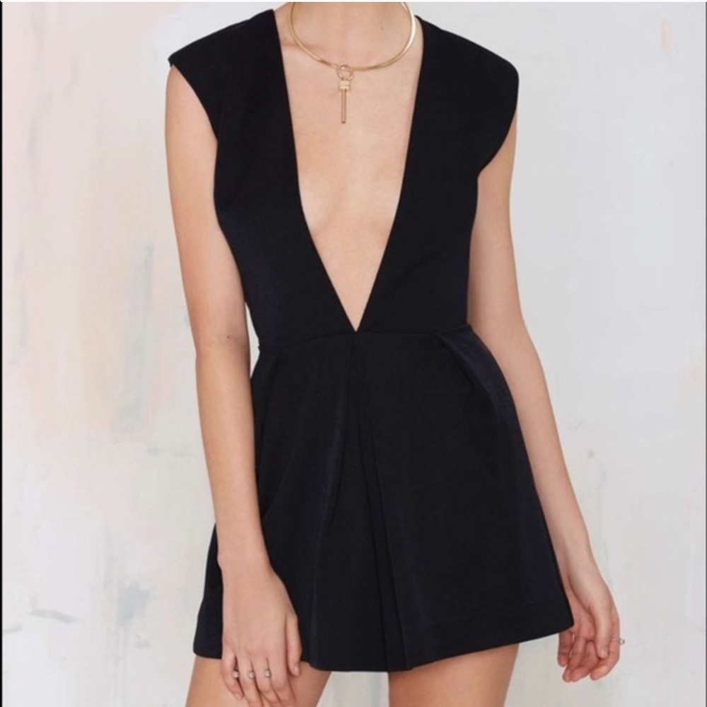 Nasty gal deep v romper